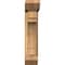 Ekena Millwork Merced Slat Smooth Bracket w/ Offset Brace, Western Red Cedar, 5 1/2"W x 18"D x 26"H BKT0604X18X26MRC06SWR - alternate 3